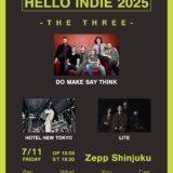 HELLO INDIE 2025 THE THREE